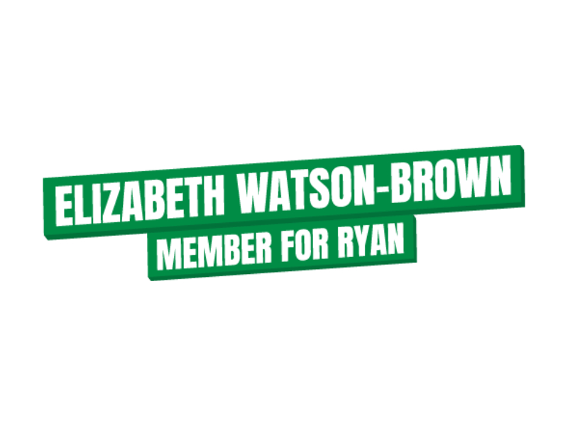 Elizabeth Watson-Brown, Member for Ryan